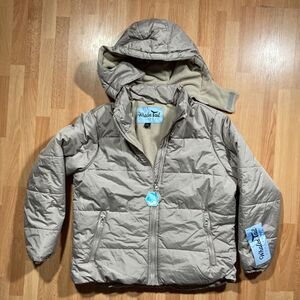 Whales Tail Outerwear Winter Brown Puffer Jacket (Girls Sz Large) • NWT • Hooded
